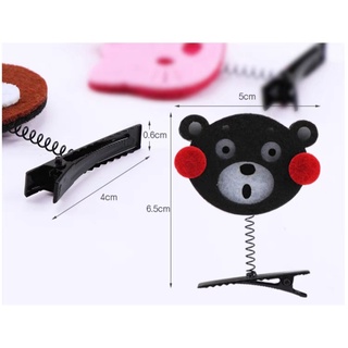 Kẹp tóc lò xo hoạt hình