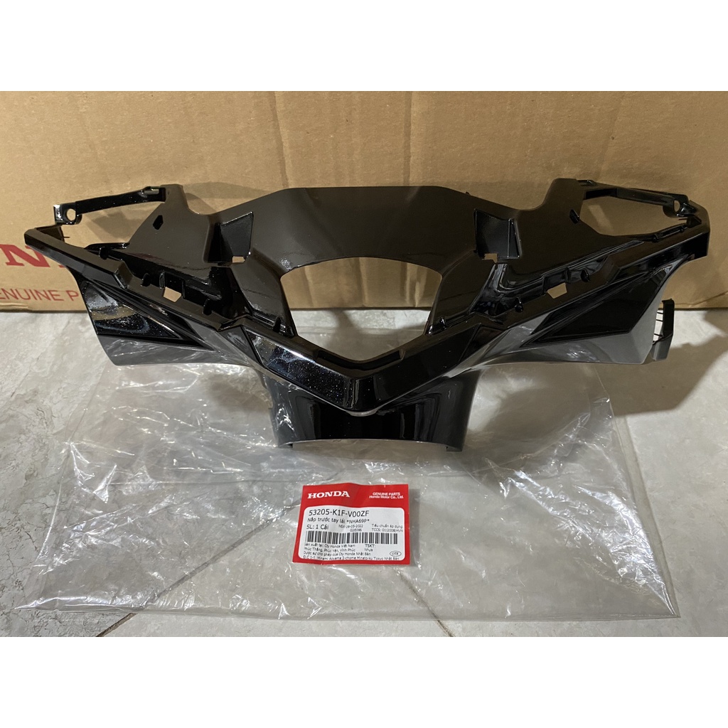 Nắp trước tay lái - bàn thờ HONDA AIR BLADE 125 năm 2020 màu Đen. (53205K1FV00ZF)