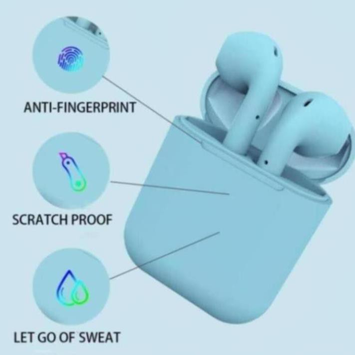Tai Nghe Không Dây I12 True Wireless Bluetooth Cho Iphone Và Android (Hot Tiktok 2021) | BigBuy360 - bigbuy360.vn