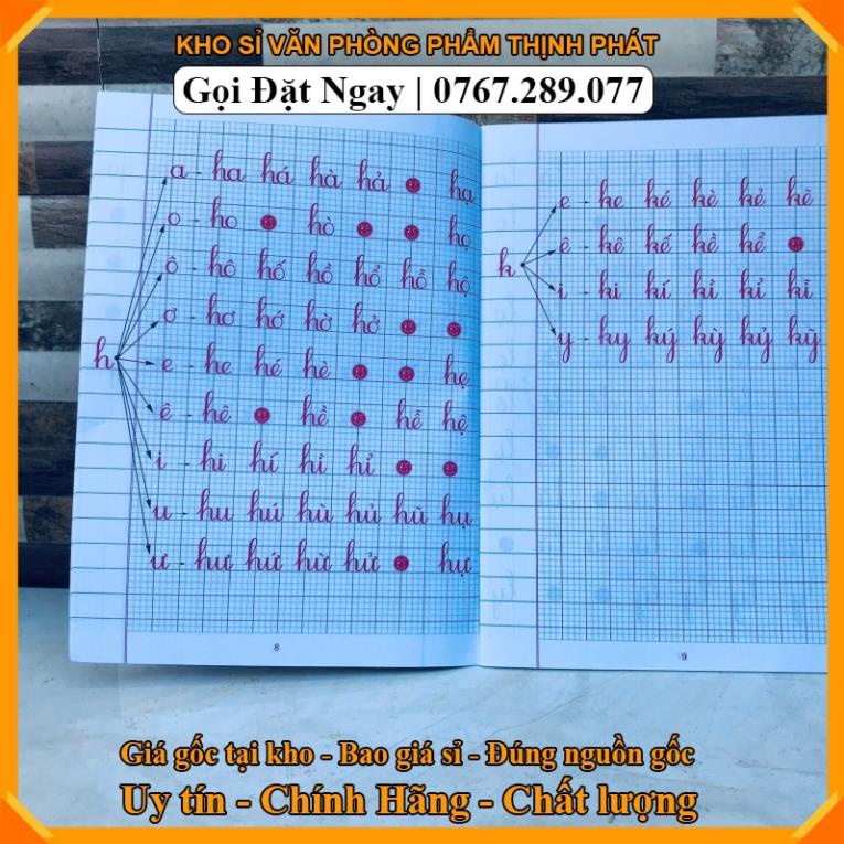 💥Kho sỉ vpp gi.á gốc,sẵn hàng 💥 TẬP ĐÁNH VẦN TIẾNG VIỆT  THEO CHƯƠNG TRÌNH MỚI