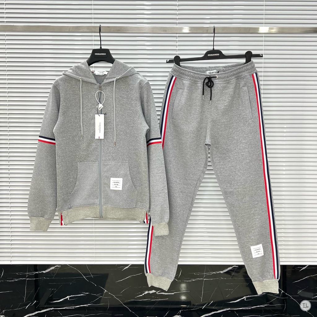 🔥Hot🔥Bộ nỉ Thom Browne áo có mũ thiết kế hot trend Nam Nữ Thu Đông 2022