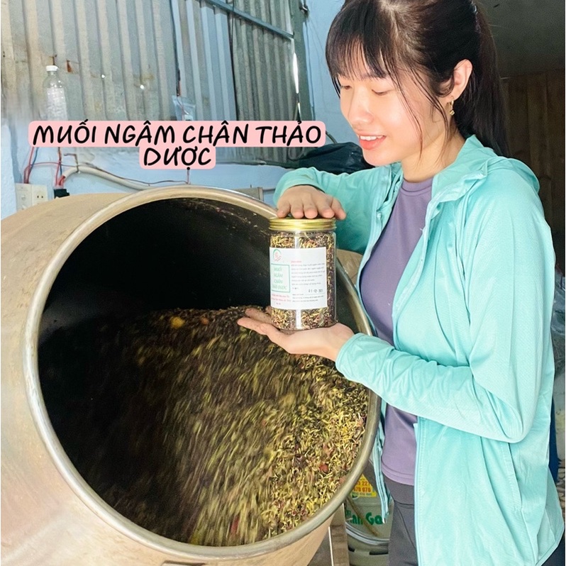 MUỐI NGÂM CHÂN THẢO DƯỢC (HŨ 500G)