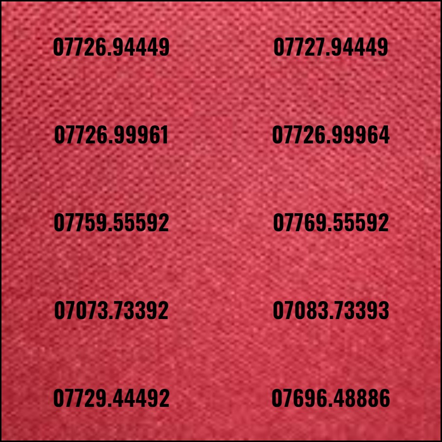 Sim đẹp phong thủy