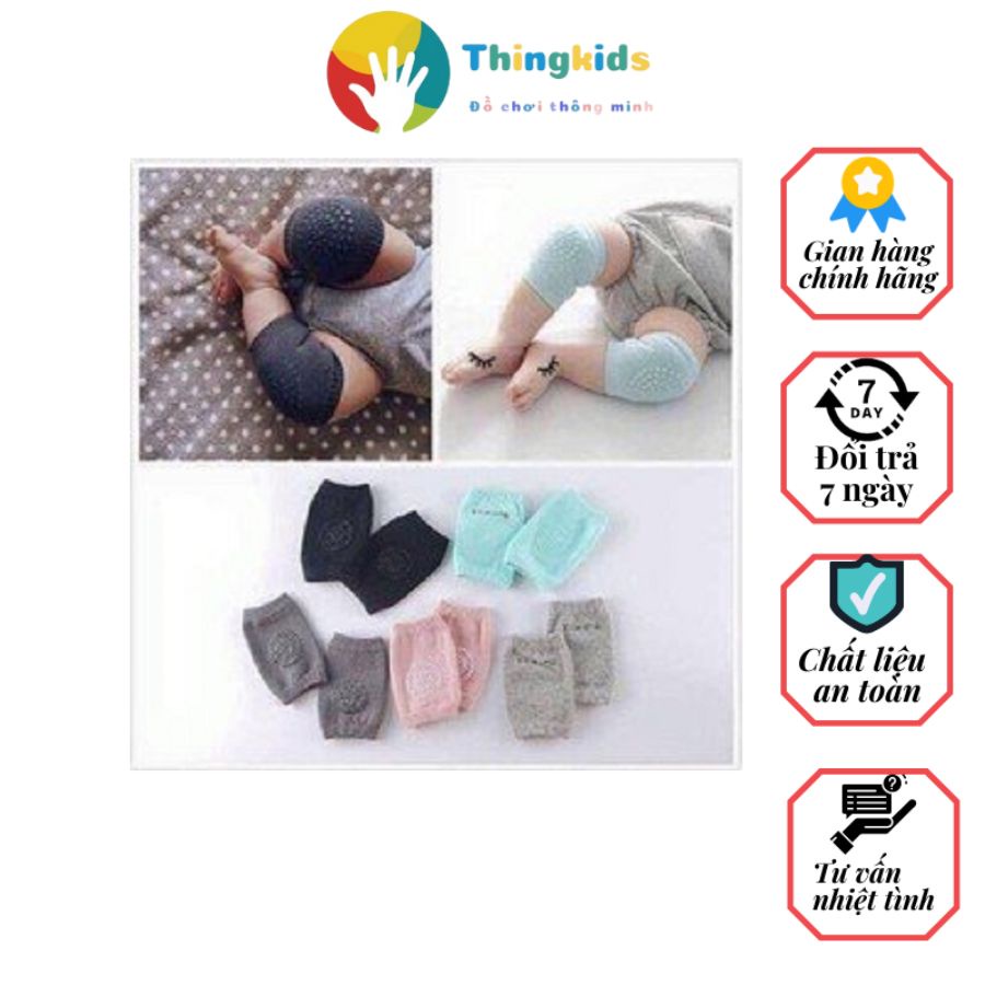 Tất tập bò chống trượt an toàn cho bé - Thingkids