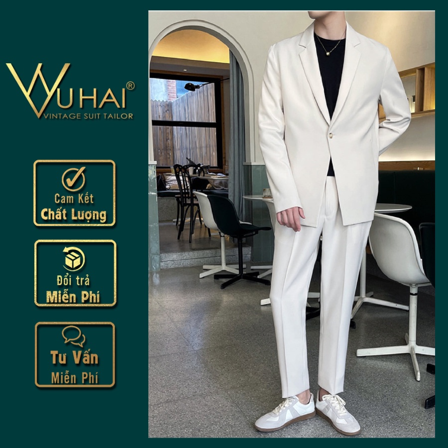 Áo Khoác Blazer dáng rộng phong các trẻ trung mã M026, hàng 2 lớp chất liệu vải tây mịn đẹp