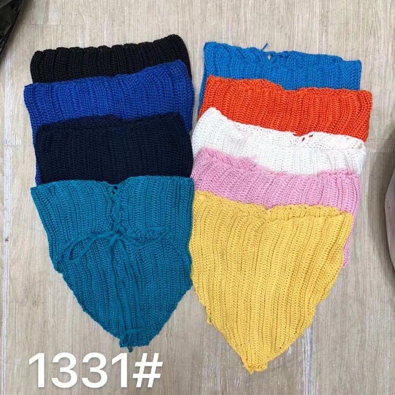 áo quây yếm len sợi đan lưng sexy (1331#) | BigBuy360 - bigbuy360.vn