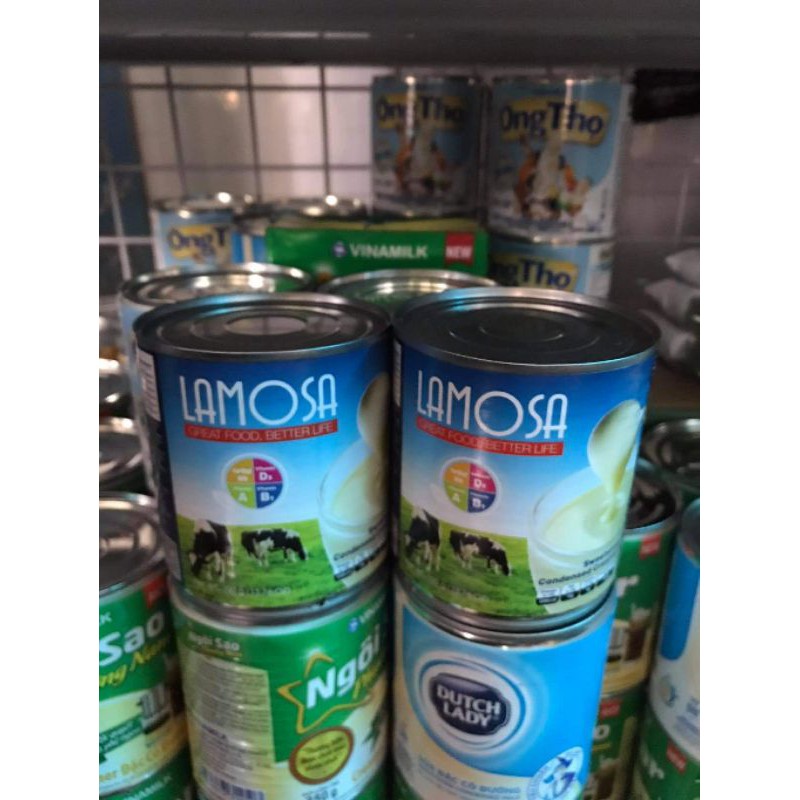 sữa đặc lamosa lon 390g