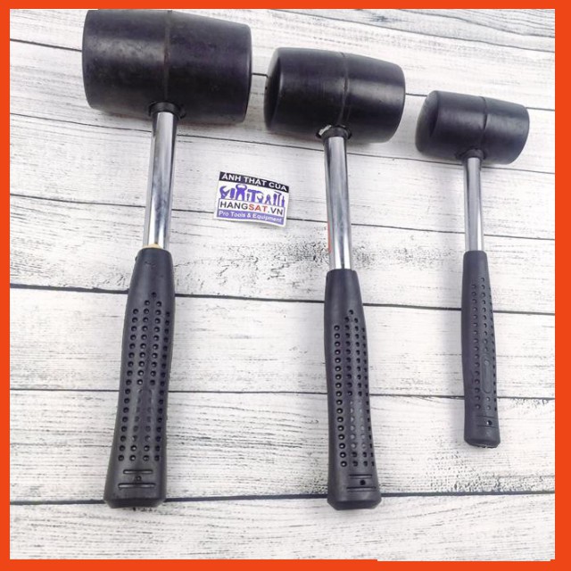 Búa cao su cán inox cao cấp