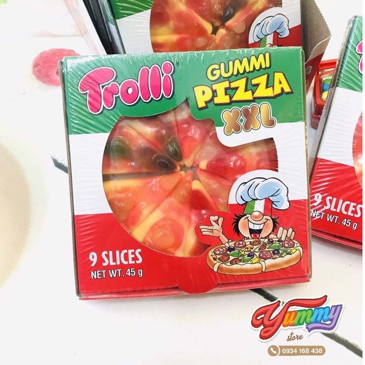 Kẹo Dẻo Trolli Pizza XXL