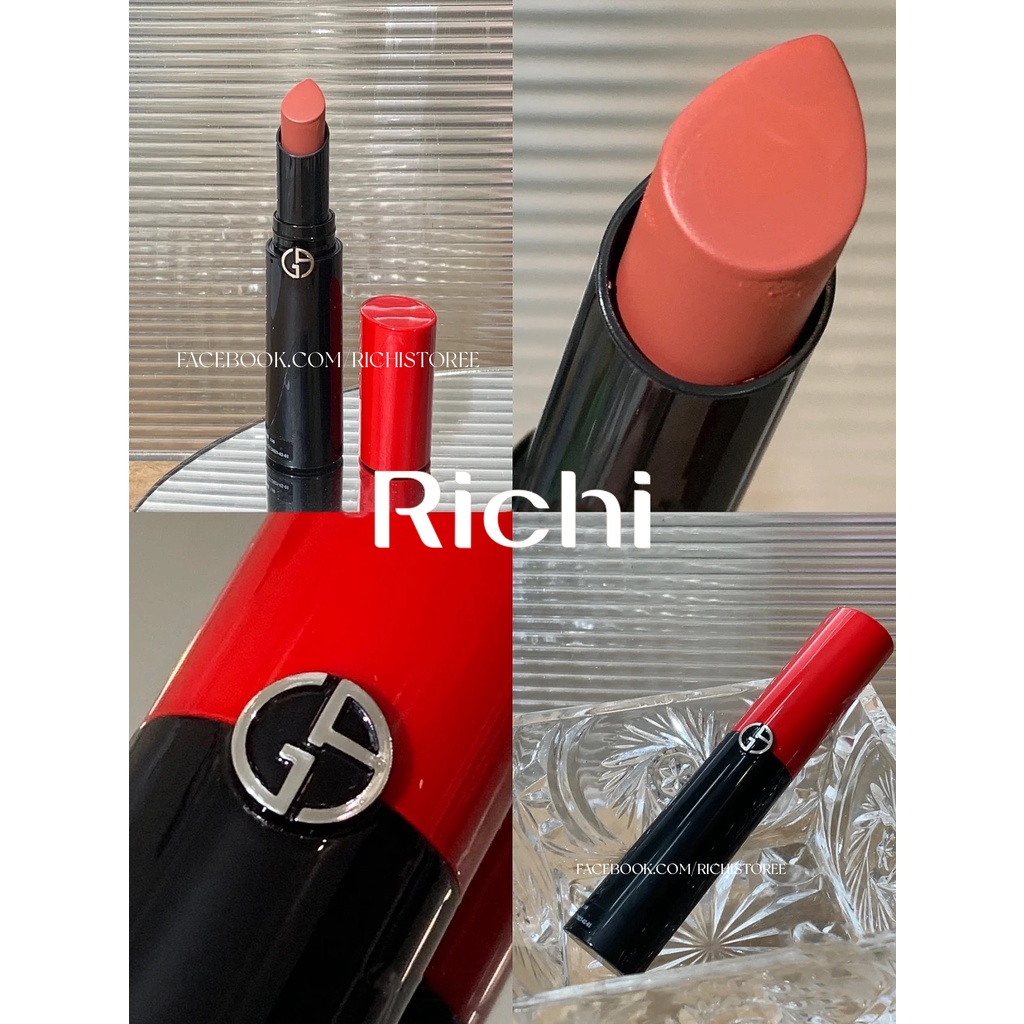 Son thỏi Giorgio Armani Lip Power mẫu mới 2022 unbox