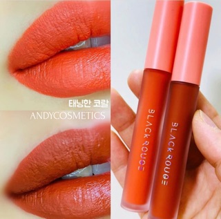SON KEM BLACK ROUGE POWER PROOF MATTE TINT 💄