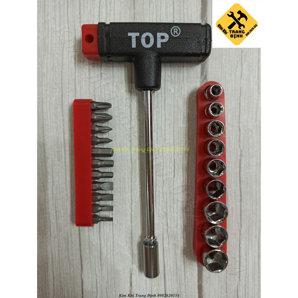 Bộ Tuýp Đa Năng Chữ T 22 Món TOP Chính Hãng