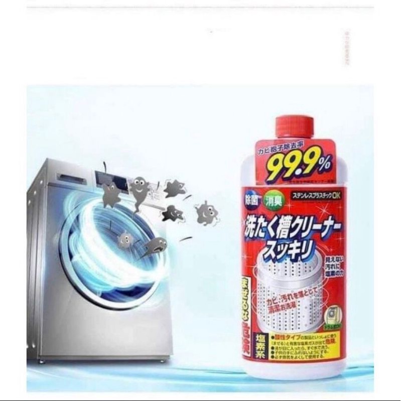 Dung dịch tẩy lồng máy giặt Rocke siêu sạch 500 ml nhật