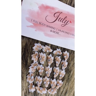 Mẫu C062.Hoa bột nail
