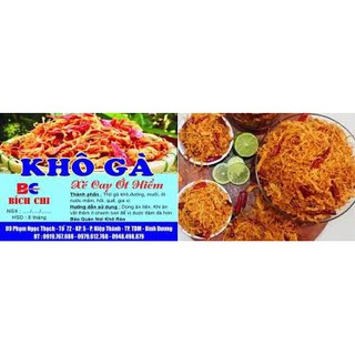 Gà khô xé cay thơm ngon