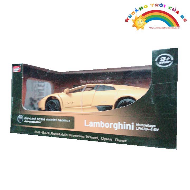 [ Hà Nội | Tp HCM ] LAMBORGHINI SẮT VÀNG | Khơi gợi tư duy sáng tạo cho bé KD2700 [GIÁ ƯU ĐÃI]