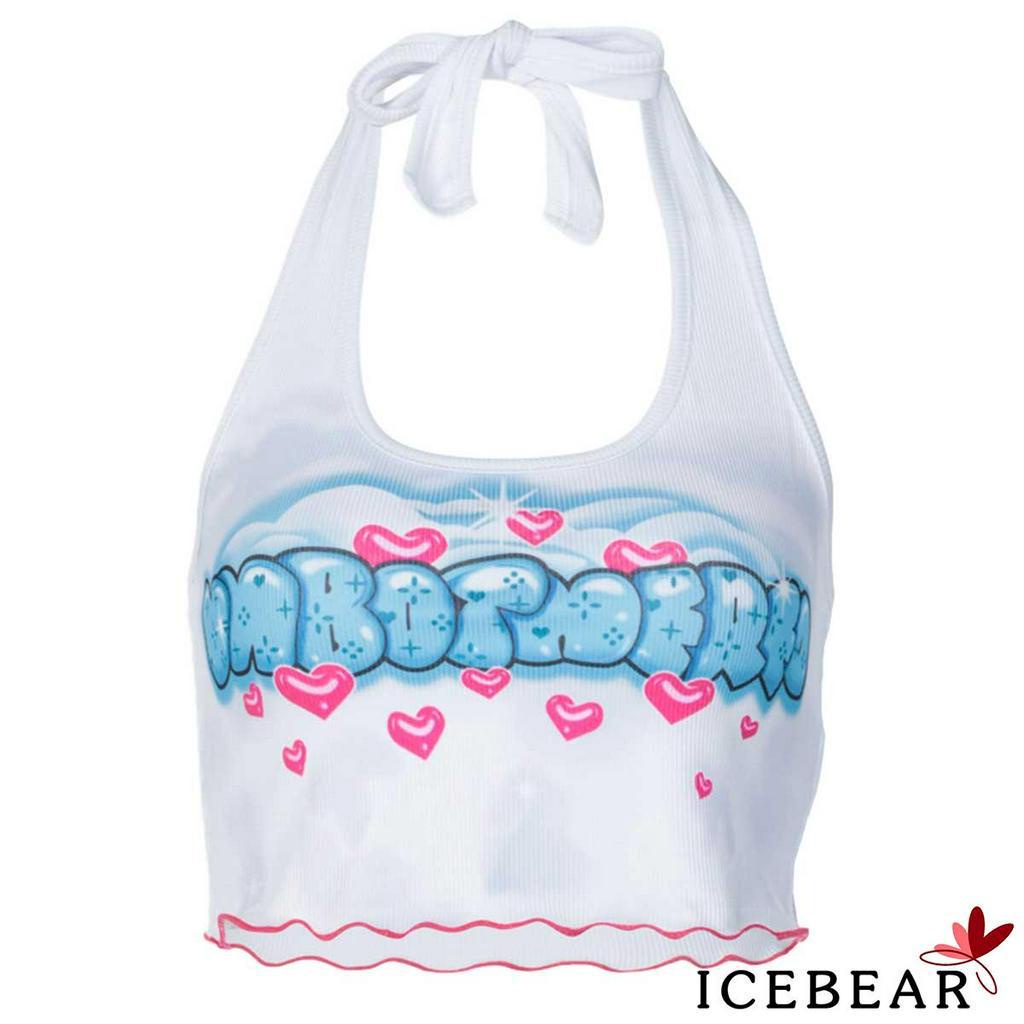 Áo Sát Nách Hoạ Tiết Chữ In Thời Trang Mùa Hè