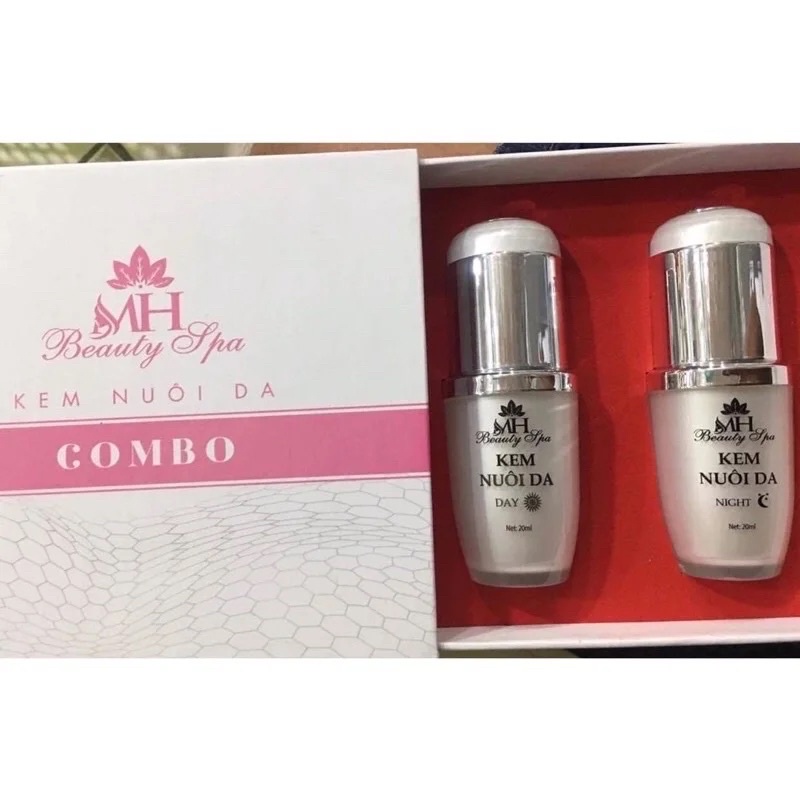 Bộ nuôi da MH Spa ⚡ MẪU MỚI ⚡ tinh chất dưỡng da trắng sáng đều màu, thu nhỏ lỗ chân lông hiệu quả