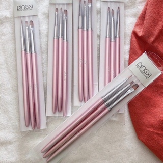 Cọ hoa cúc-cọ tán màu-cọ đắp gel-set 3 cây