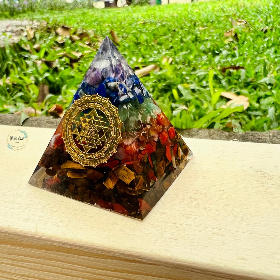 Kim Tự Tháp Năng Lượng, Đá Năng Lượng Orgonite, Đá Thạćh Anh Kim Tự Tháp