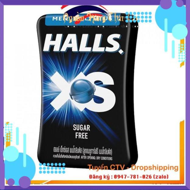 Hàng Chuẩn Thái - Mua Kẹo Ngậm Thơm Miệng Halls Thái Lan [hàng nhập khẩu]