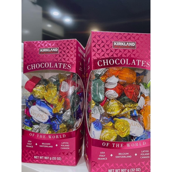 SOCOLA KIRKLAND 907G, CHOCOLATES OF THE WORLD 907G USA