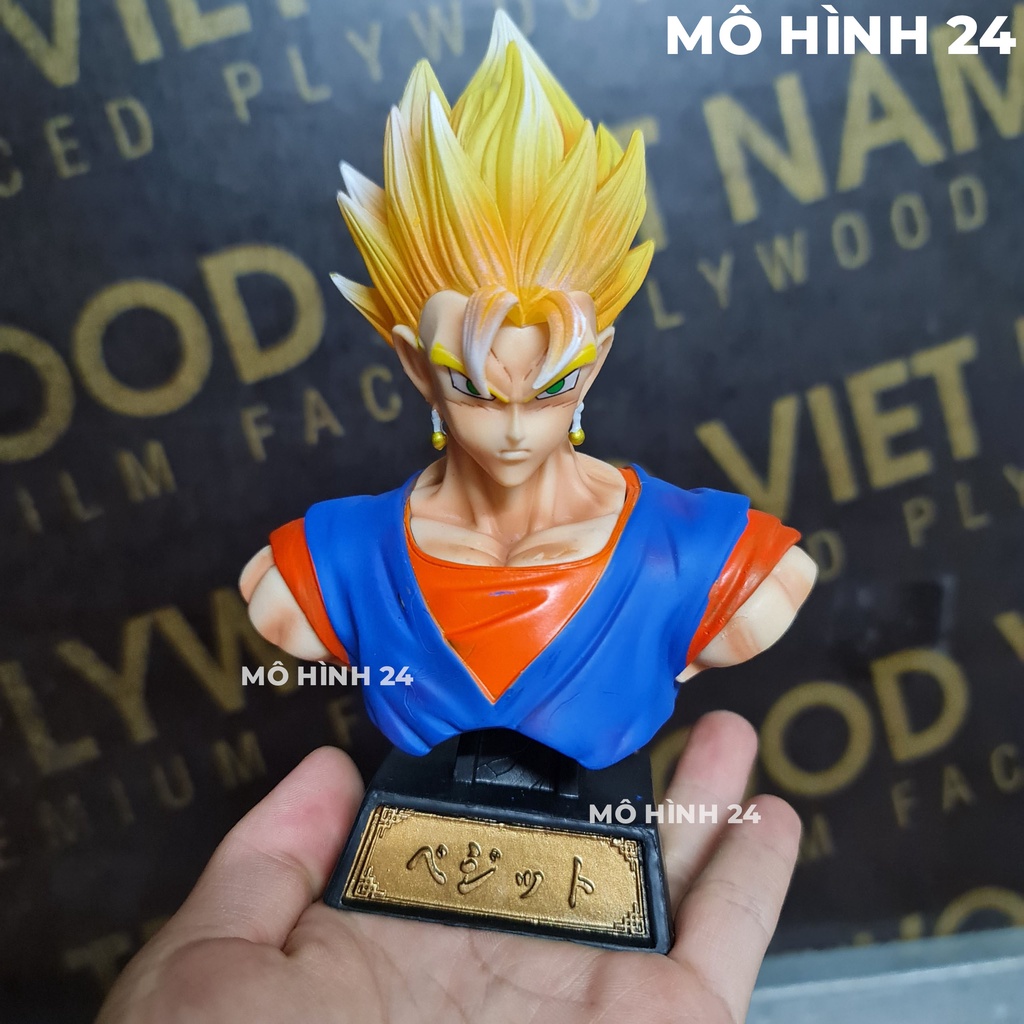 Tượng mô hình goku bán thân vô cực đầu phát sáng đồ chơi songoku bản năng vô cực ultra instinct dragonball dragon ball
