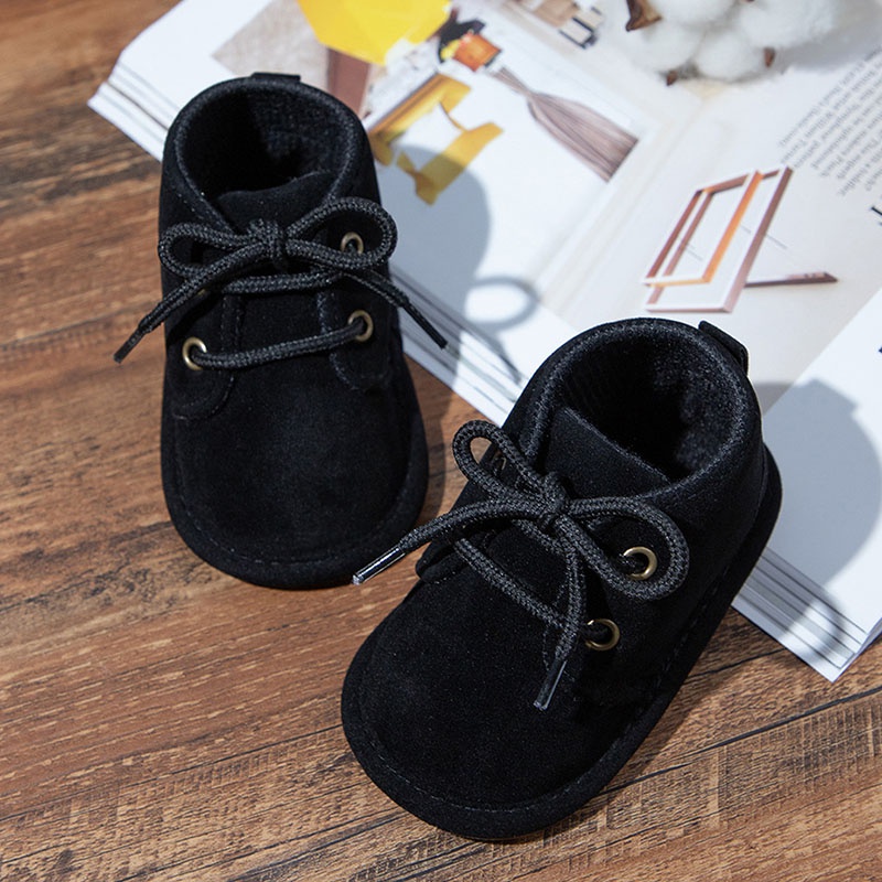 Giày bốt cao su chống trượt kiểu dáng thời trang cho bé tập đi từ 0-12 tháng tuổi