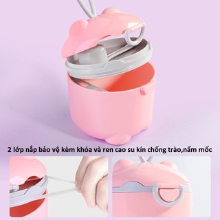 Hộp đựng sữa,chia sữa ,bảo quản sữa bột tiện ích cho bé khi đi chơi,du lịch Goodbabyvn