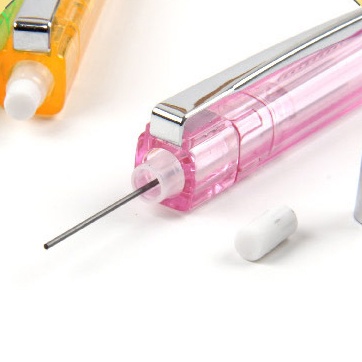 Bút Chì Bấm Tự Động Trong Suốt Ngòi 0.5mm 0.7mm 2B