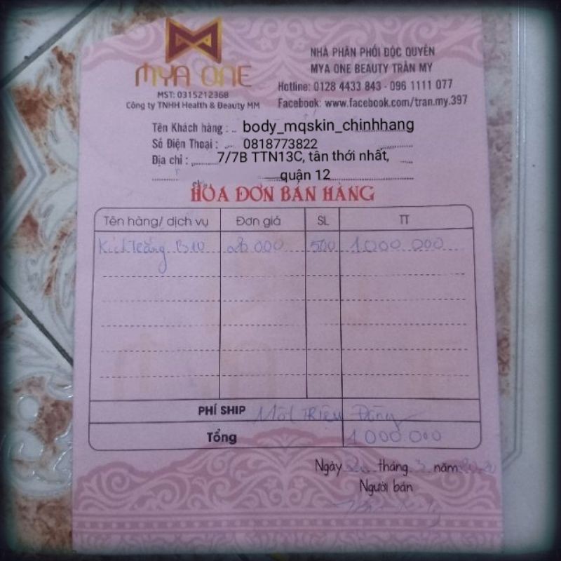 [CHÍNH HÃNG] KEM KÍCH TRẮNG VITAMIN B10 TÓC TIÊN BEAUTY