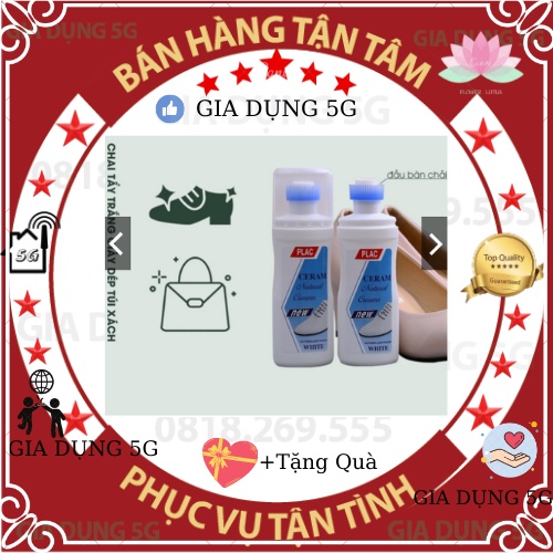Nước lau giày tẩy sạch vết bẩn, lau túi xách đa năng.