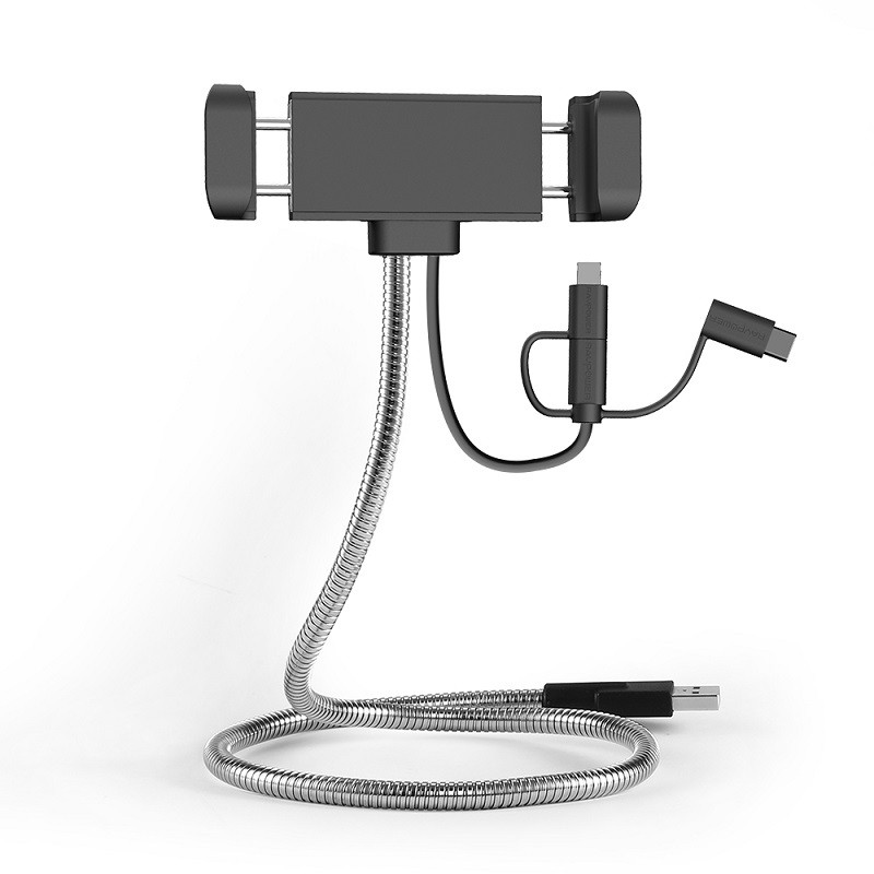 Cáp Sạc 3 Trong 1 Lightning, Micro USB, Type-C RAVPower RP-CB015 - Hàng Chính Hãng
