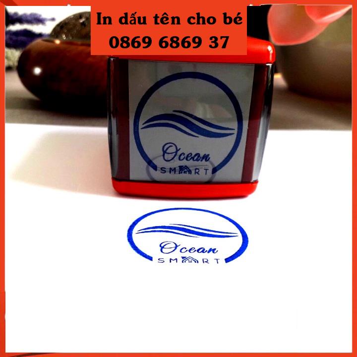 Con Dấu Tròn, Vuông Logo cho shop - Khắc Dâu Chất Lượng Cao Thương Hiệu Shiny