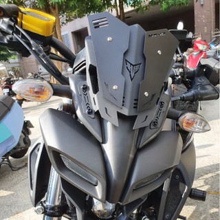 Realzion Xe Máy 2020 MT15 Tấm Che Kính Chắn Gió Kính Chắn Gió Kính Chắn Gió Cho YAMAHA MT15 MT-15 2019 2020