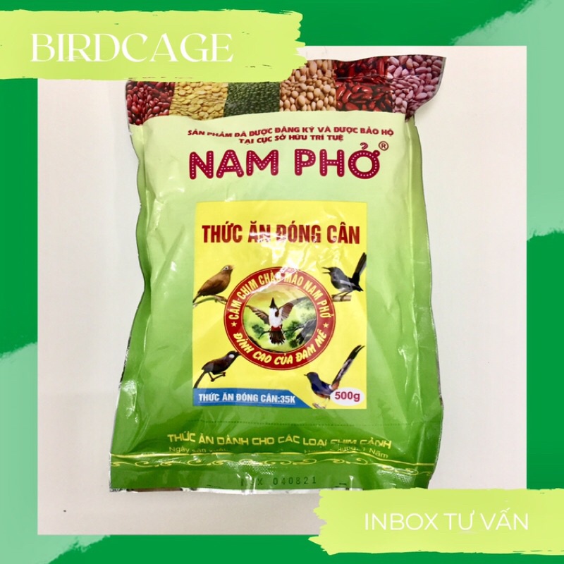 [HOT] Cám chim tổng hợp Nam Phở cao cấp 500g THỨC ĂN CHIM CẢNH NAM PHỞ