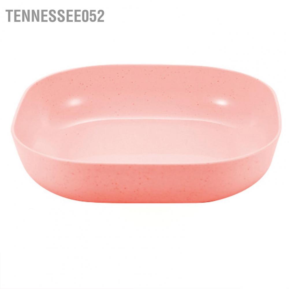 Tennessee052 Dinner Plate Tableware Wheat Straw PP Dinnerware for Dish Fruits Serving Sauce Dipping