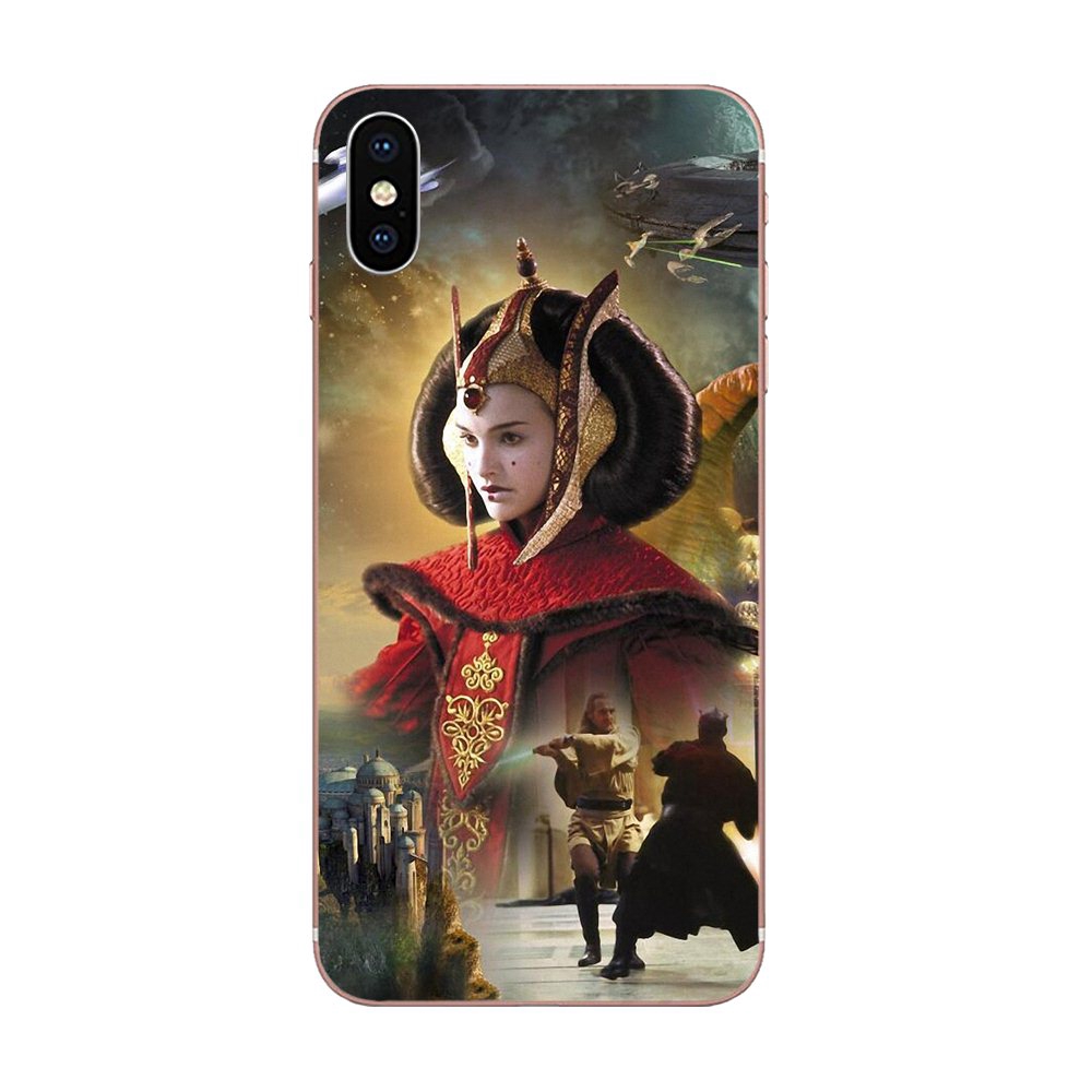 Ốp Lưng Tpu Silicone In Hình Robot Star Wars Thời Trang Cho Xiaomi Mi 9 A1 Redmi 3s 4a 4x 5 6a Note 4 5 7 Plus R2d2 Starws