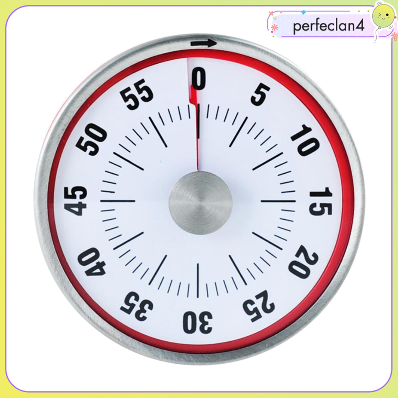 🍁perfeclane3 Inch Kitchen Mechanical Timer Cooking Clock with Magnet Base Alarm Cooking