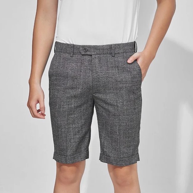 [Mã FAMALLT5 giảm 15% đơn 150K] Quần vải ngố Biluxury lịch lãm màu ghi sáng - 4QNVH002GHS | BigBuy360 - bigbuy360.vn