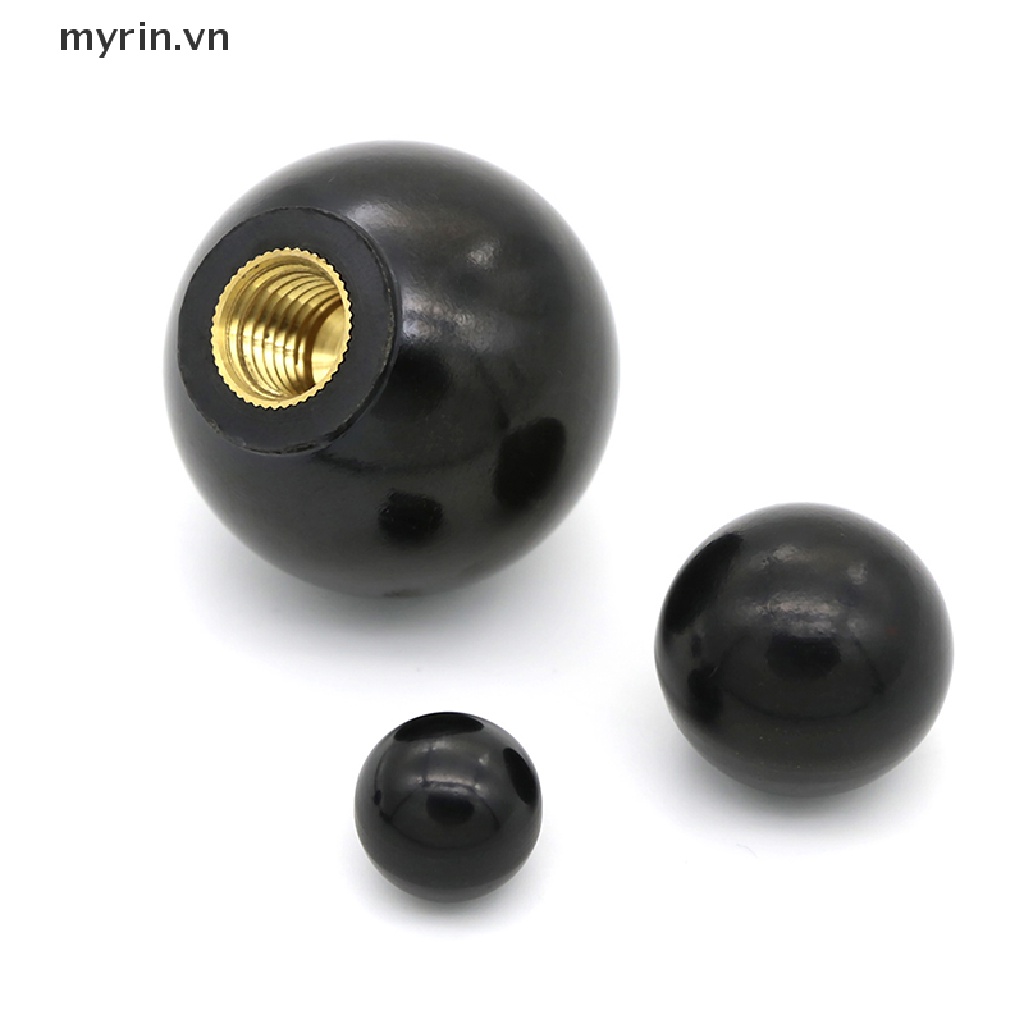 Núm Vặn Đai Ốc Bằng Nhựa M4 / M5 / M6 / M8 / M10 / M12 Màu Đen