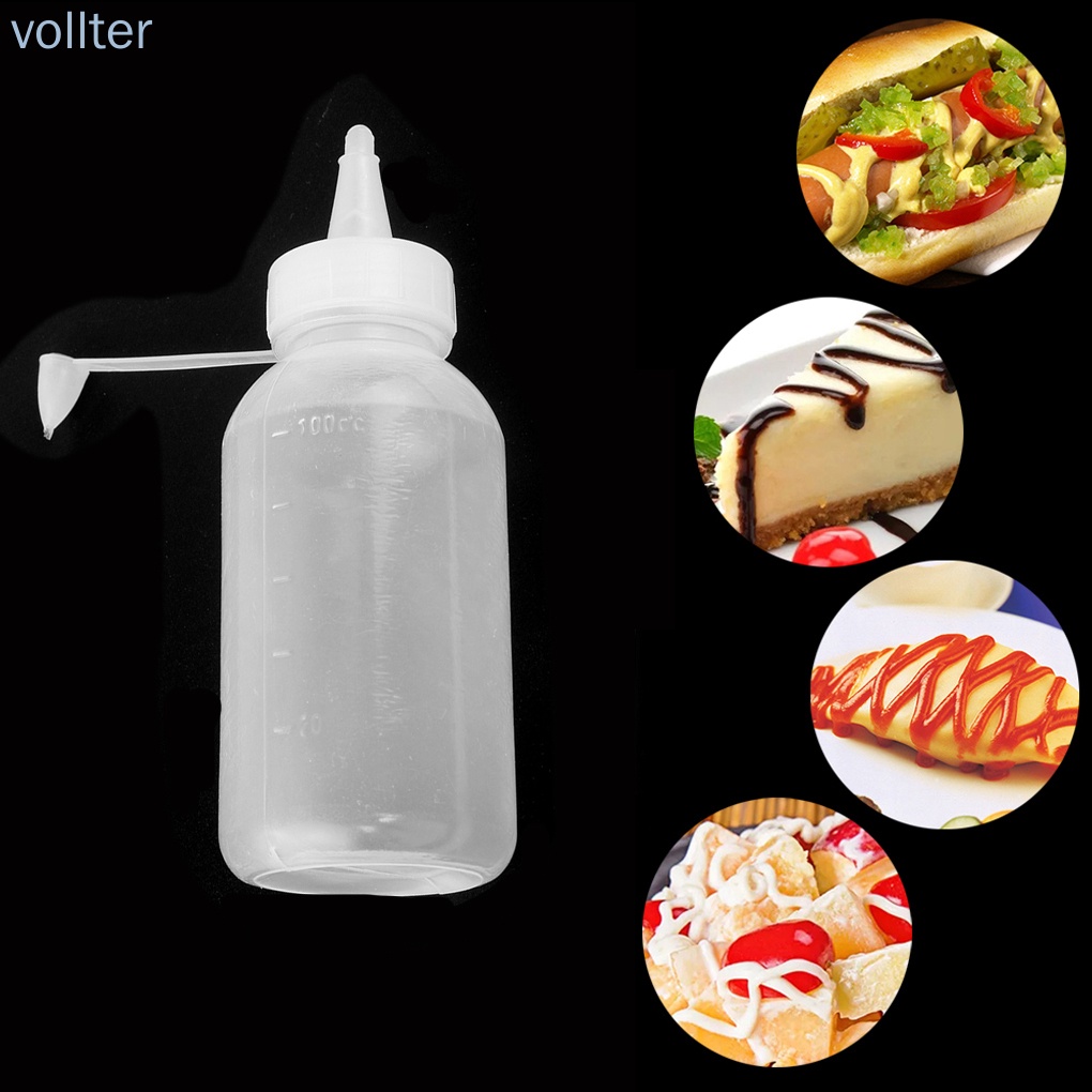 Chai nhựa rỗng đựng sốt/ dầu cho nhà bếp dung tích 100ml
