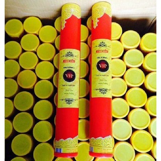 (2 ống 200 nén) Nhang ống TAM BẢO Nhãn Hương VIP Mùi Trầm bắc, cuộn tàn Ống bằng nhựa nắp vặn bảo quản tốt