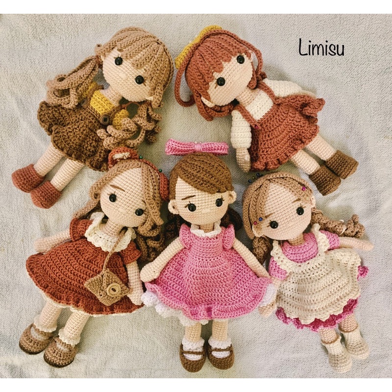 Búp bê len handmade (len catona)