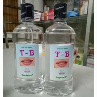 Nước Súc Miệng T-B .(Mẫu mới hình bên) Chai 500ml