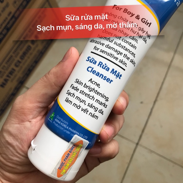 Sữa rửa mặt Acnes Skin care