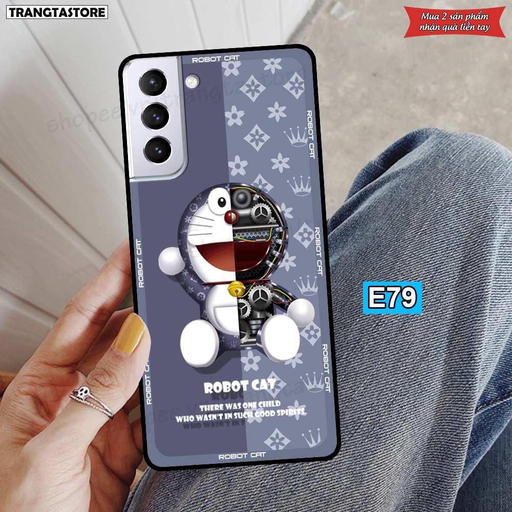 Ốp lưng Samsung S21 5G / S21 Plus 5G / S21+ 5G / S21 Ultra 5G / S21 FE 5G in hình gấu Bearbrick,Metal Style,Doremon siêu