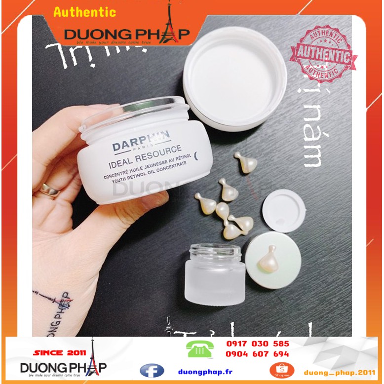 Viên dưỡng đêm Darphin Ideal Resource 10v (mẫu thử)