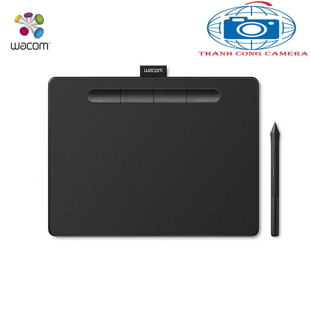 Bảng Vẽ Wacom Intuos S CTL 4100 Màu Đen Hàng Chính Hãng