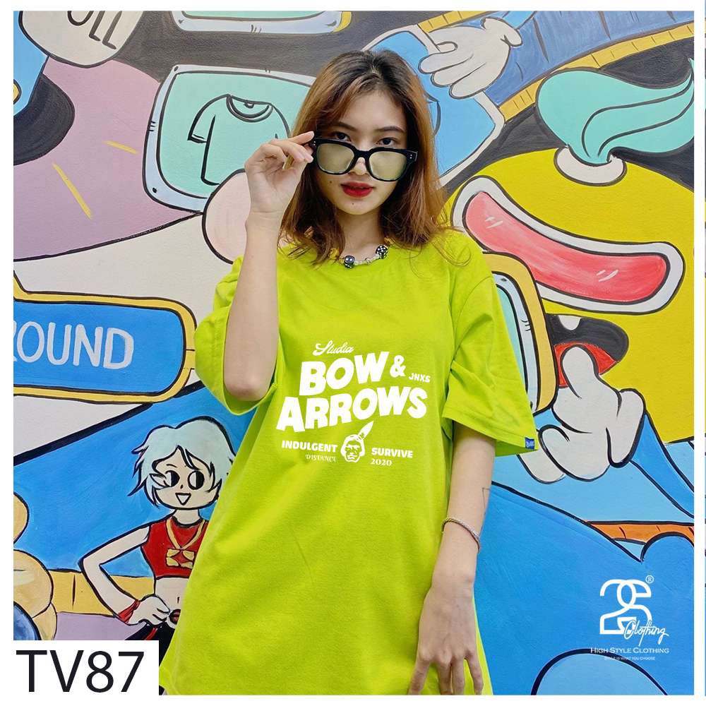 Áo Thun Tay Lỡ 2s Clothing Áo Phông Unisex Nam Nữ Street Style Nhiều Màu Cotton Oversize Form Rộng Giá Rẻ In Hình TV87 | BigBuy360 - bigbuy360.vn